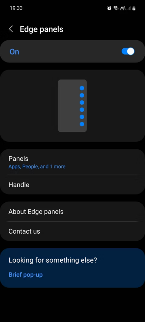 Edge Panel