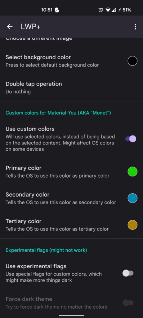 Accent Color on Android 12