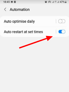 Force Restart an Android Phone